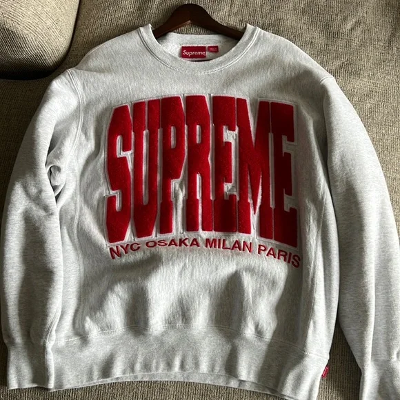 純正売り Supreme FW21 Cities Arc Crewneck 【公式通販】